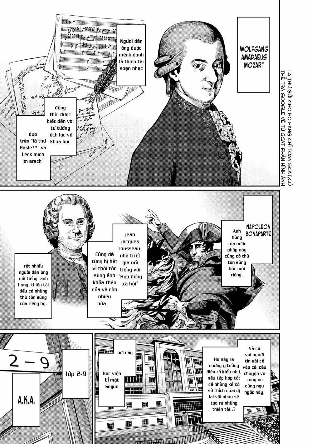 chào mừng đến với lớp học lập dị chapter 0 5