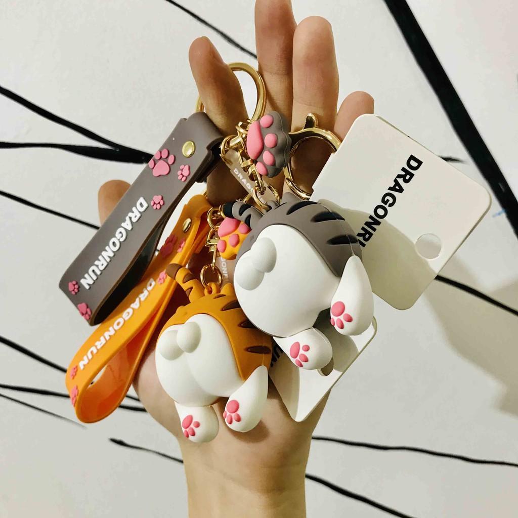 Móc khóa Mông mèo siêu đáng yêu