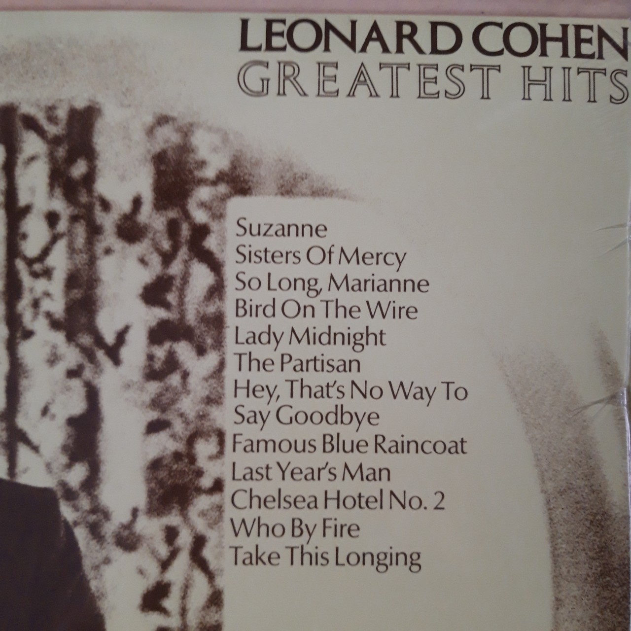 Đĩa than - LP - Leonard Cohen - Greatest hits -  New vinyl record