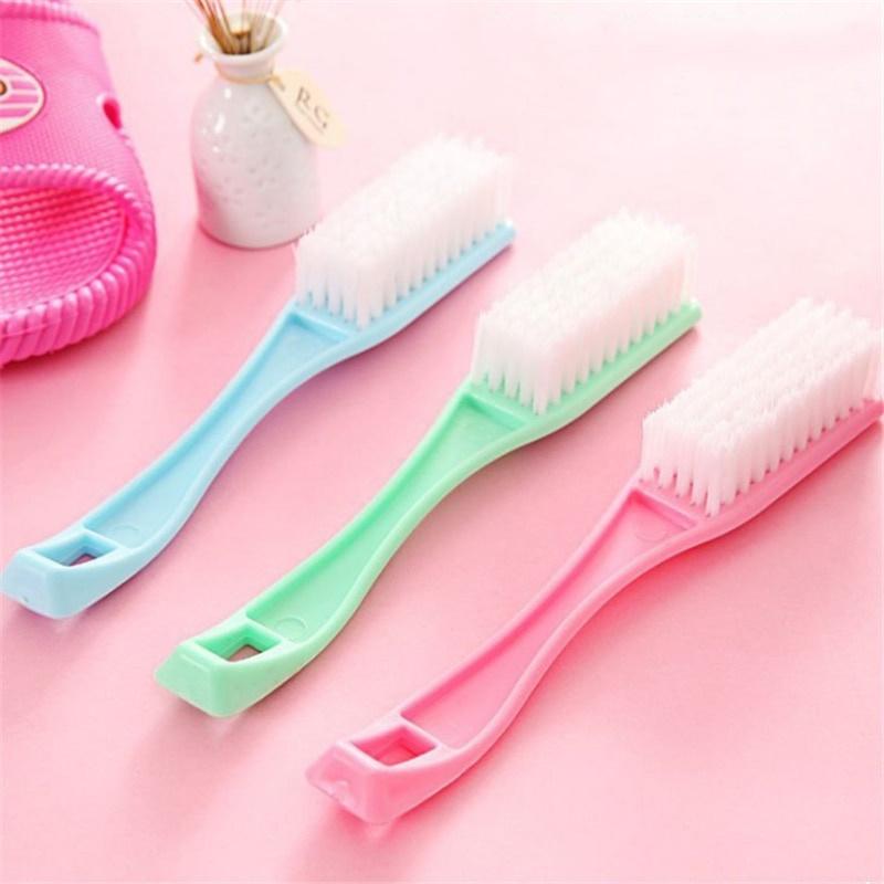 Multi-functional Long Handle Shoes Cleaning Shoes Brush Sneaker Home Brush Clothes Board Shoes Brush Plastic Laundry Tools