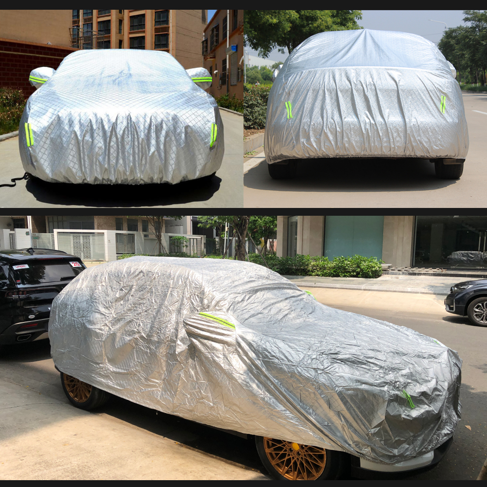 Bạt phủ ô tô xe hơi vải dù oxford cao cấp 3 lớp tráng bạc bền đẹp chống nắng mưa,bạc trùm chùm kín bảo vệ xe oto4,5,7chỗ