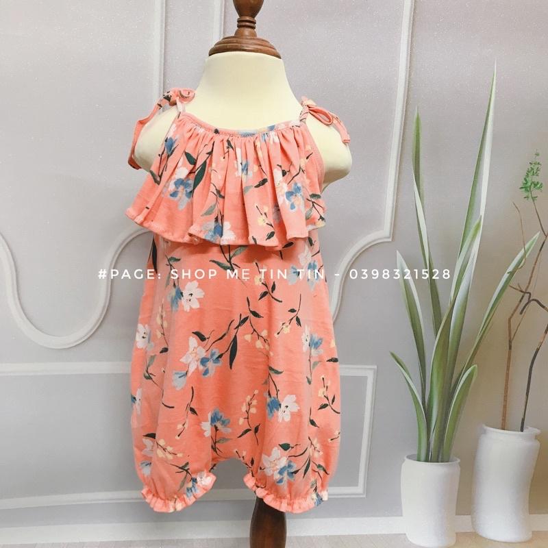 Body đùi hai dây cotton cho bé ( size 6 đến 13kg) Mã MC1846