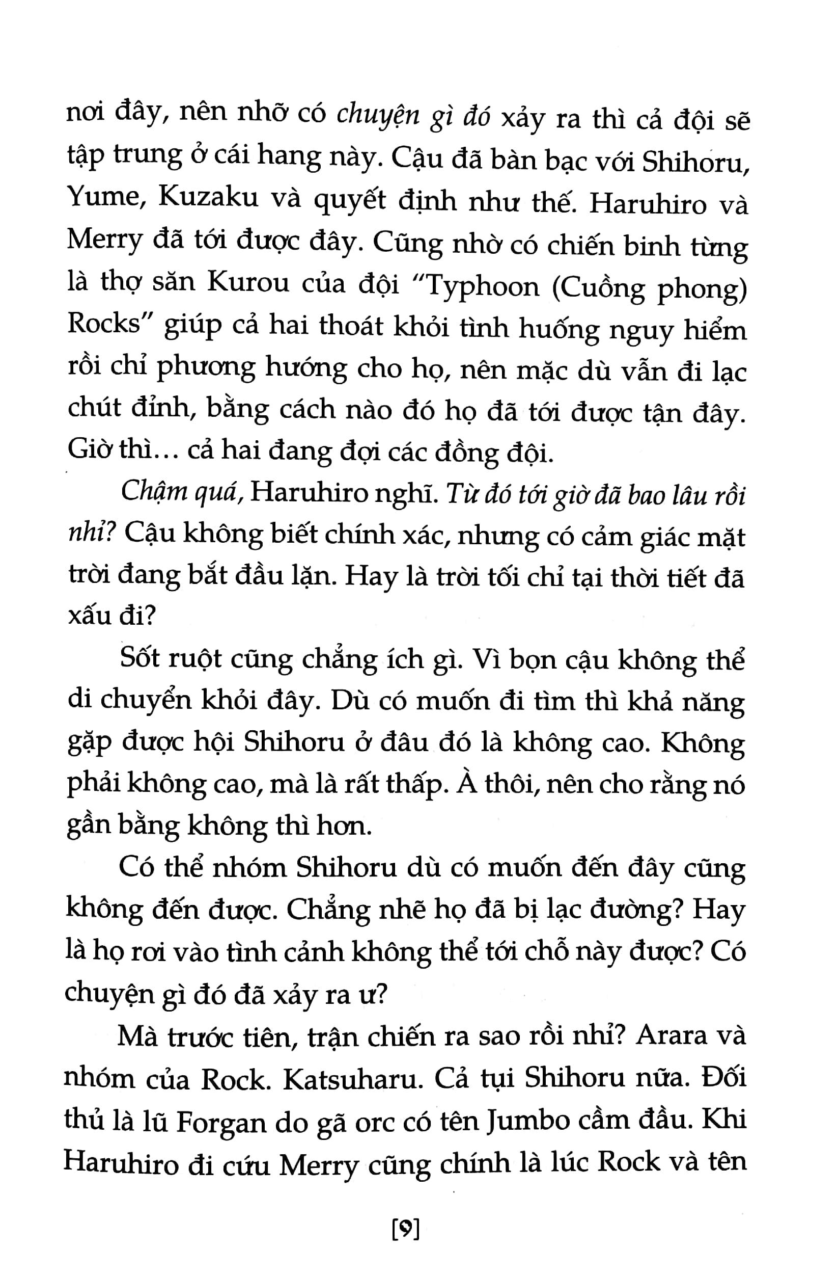 Sách Grimgar – Ảo Ảnh Và Tro Tàn – Tập 9 (Bản Phổ Thông) (Tặng Bookmark)