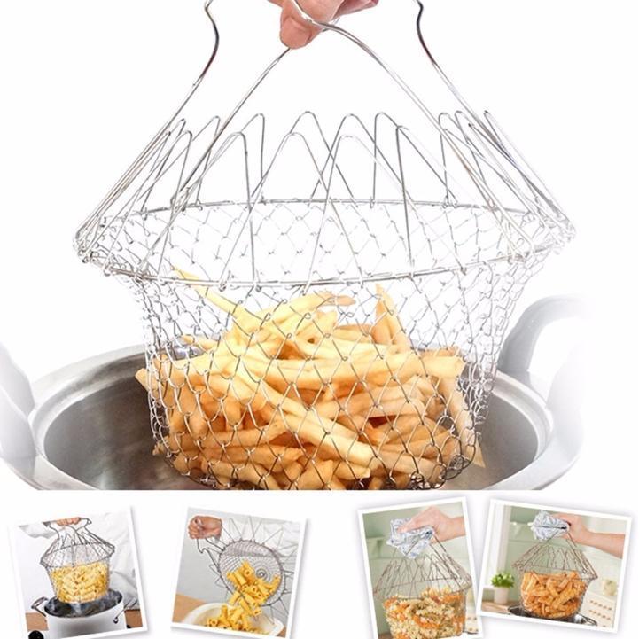 Rổ Nhúng Vouller Inox Chef Basket - Hàng Chính Hãng