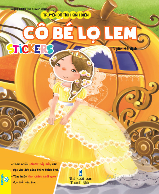 Sách - Combo 8 Cuốn Truyện Cổ Tích Kinh Điển Stickers - Ndbooks