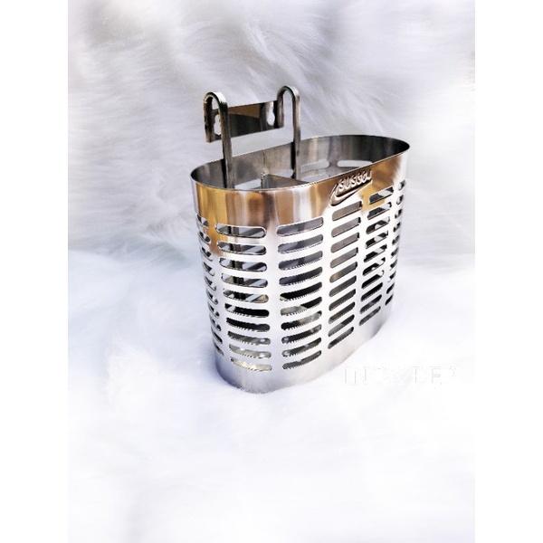 ỐNG ĐỰNG CẤM ĐŨA MUỖNG (OVAN-2 NGĂN) 100% INOX 304, TIỆN DỤNG,SANG TRỌNG,HỮU ÍCH CHO MỌI NHÀ