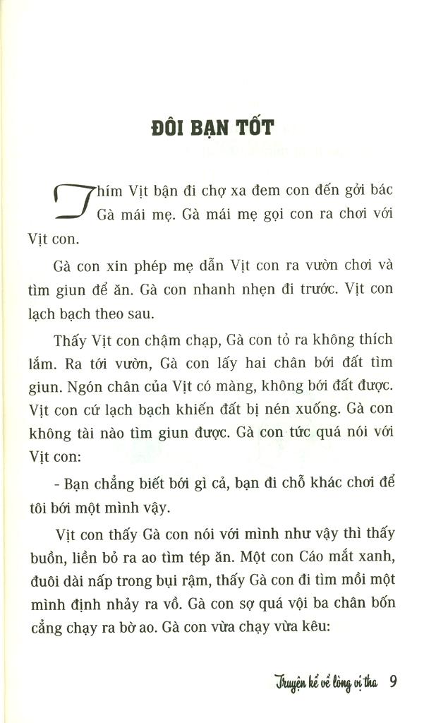 Truyện Kể Về Lòng Vị Tha (Tái Bản)