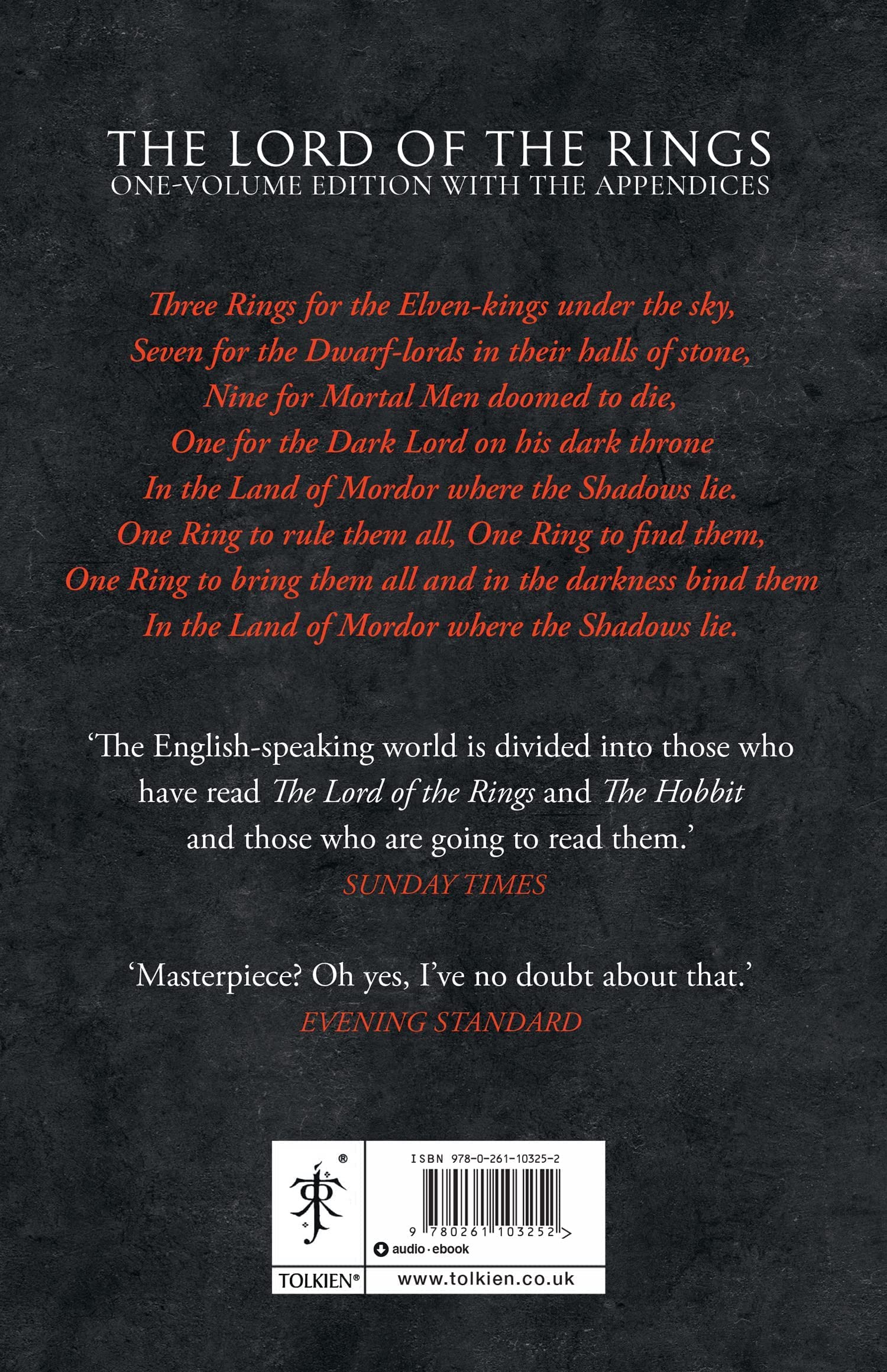 Tiểu thuyết Fantasy tiếng Anh: Lord Of The Rings