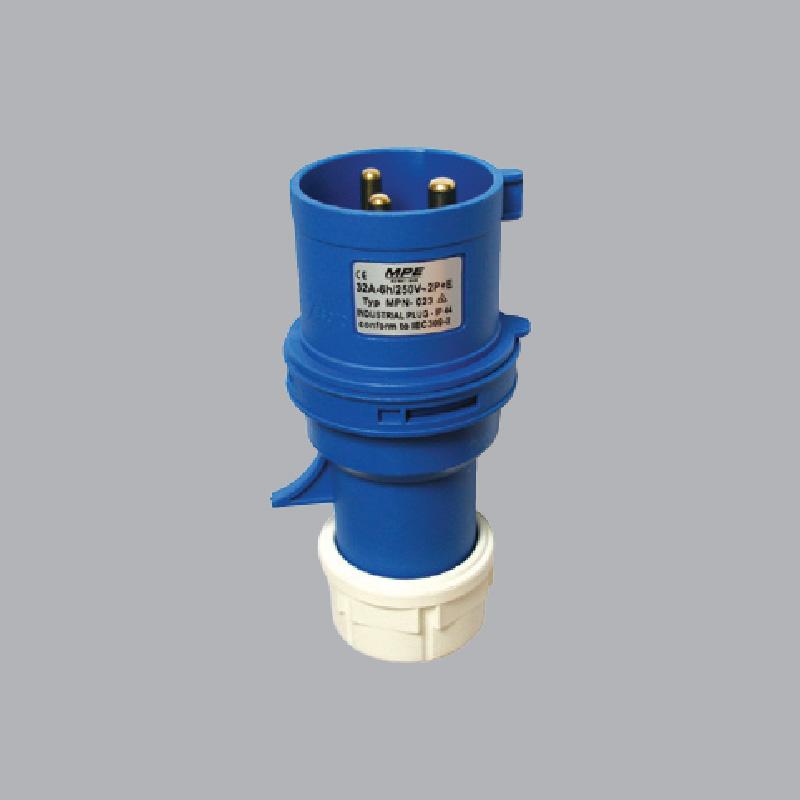 PHÍCH CẮM VÀ Ổ CẮM CÔNG NGHIỆP 16A / 32A 2P+E IP44 CAO CẤP MPE