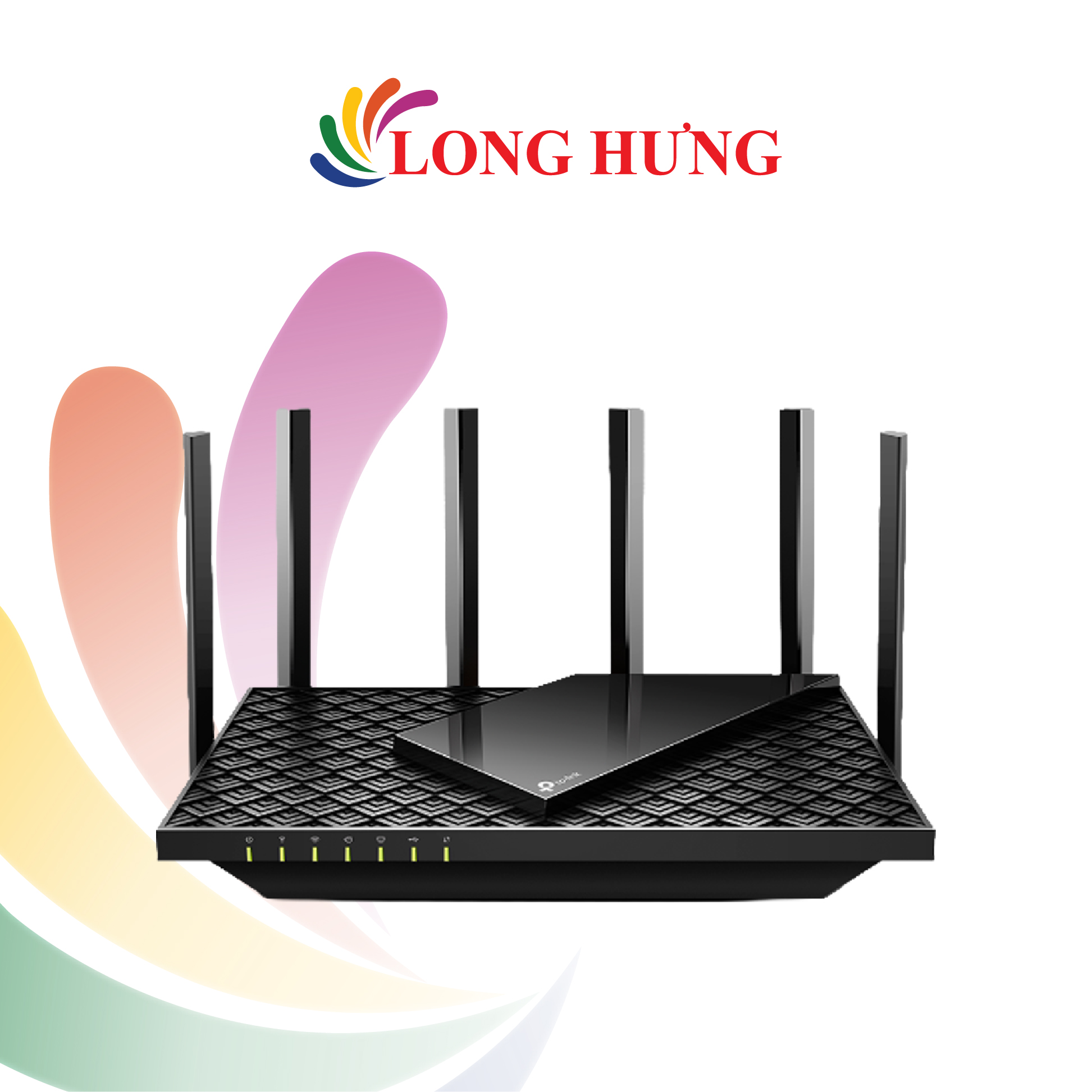 Thiết bị định tuyến mạng không dây TP-Link Router Wifi 6 Dual-Band 6-Stream Gigabit AX5400 Archer AX72 - Hàng chính hãng