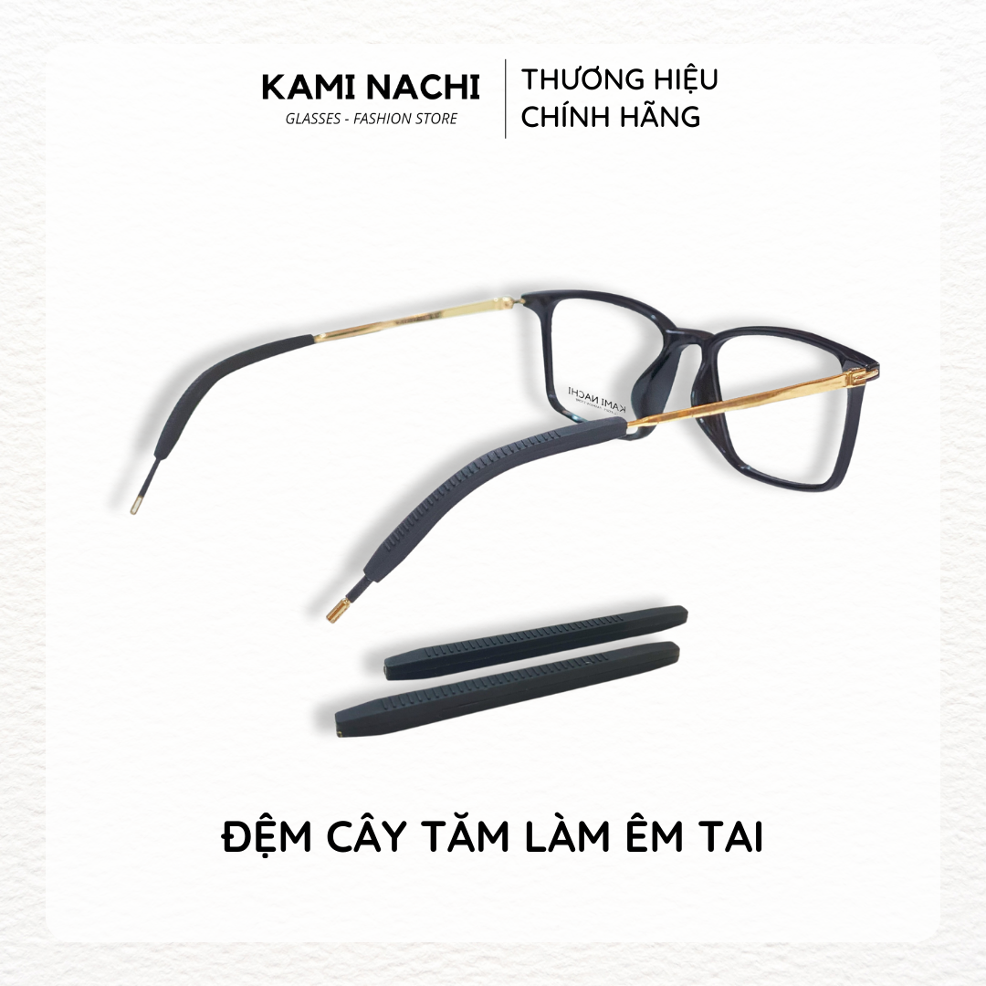 Miếng đệm làm êm tai cho kính bằng silicon siêu bền hình cây tăm chống trượt KAMI NACHI