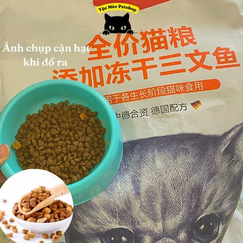 (1kg) Hạt cho mèo Wanpy kèm gà và cá hồi- bổ sung dinh dưỡng