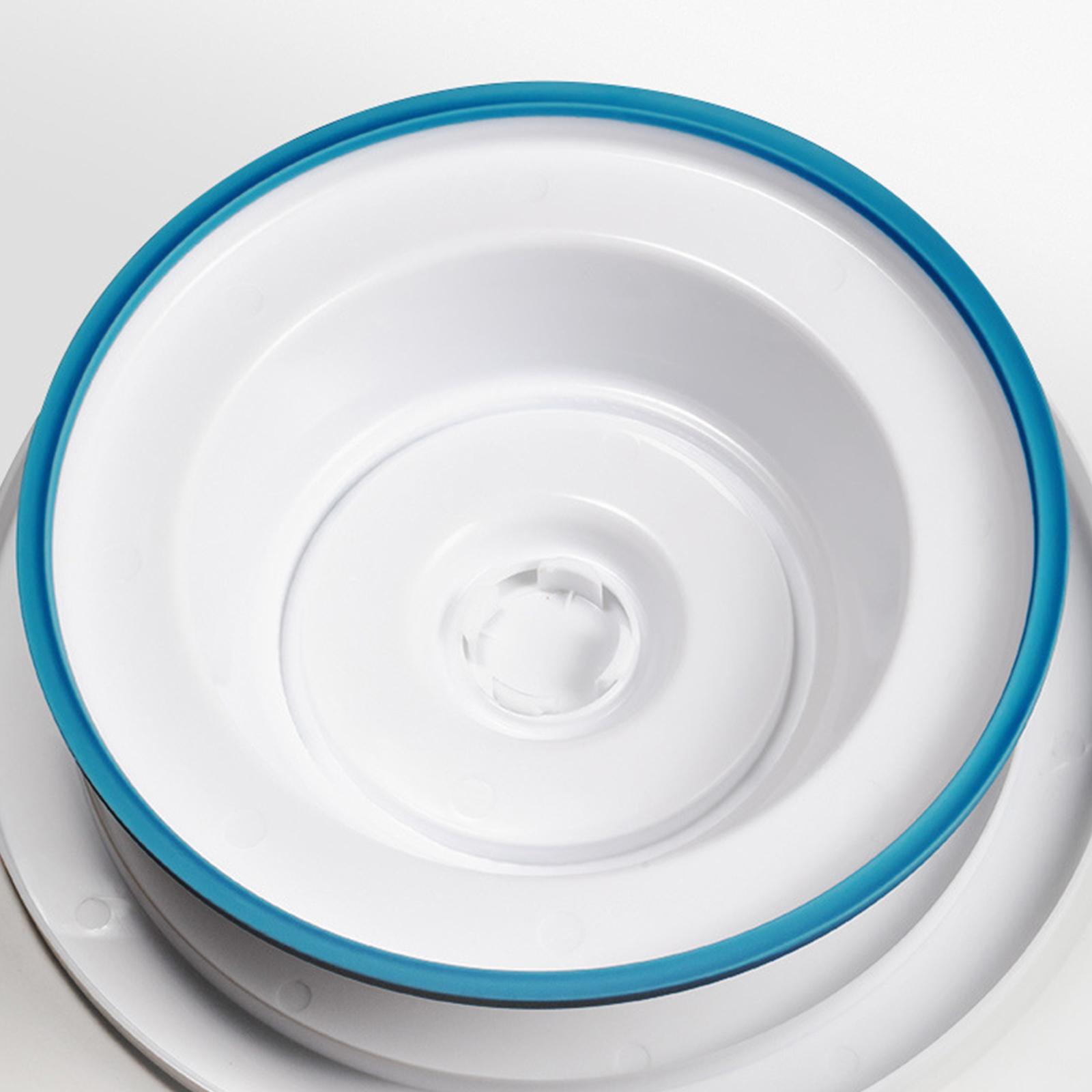 10.8 Inch Cake Rotating Turntable Revolving Cake Stand Non-slip Plastic Cake Display Stand