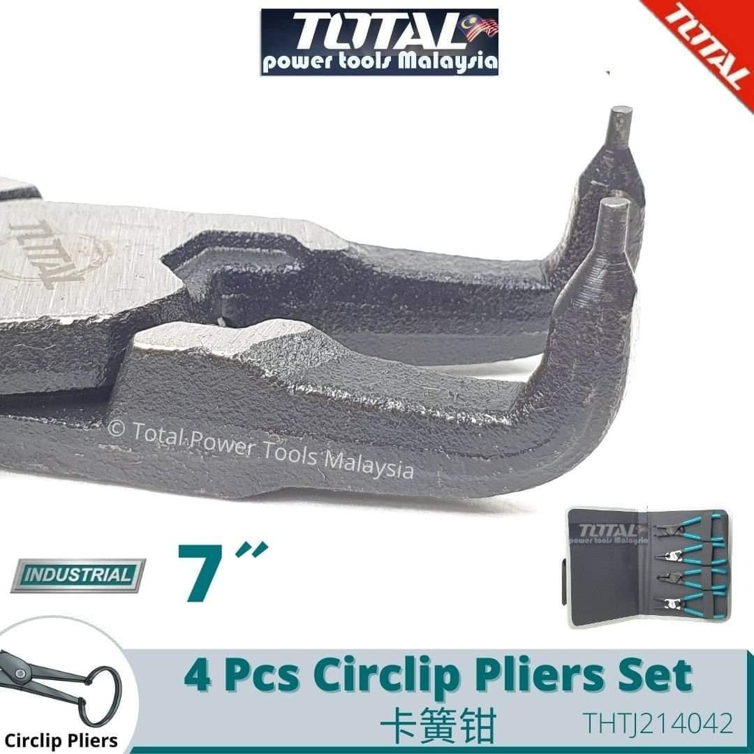 BỘ 4 KÌM MỞ PHE 125MM TOTAL THTJ214041 - HÀNG CHÍNH HÃNG