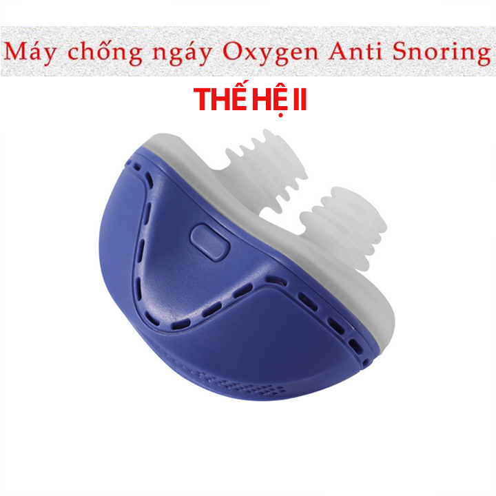 Máy Chống Ngáy Ngủ Thế Hệ II Giảm Thiểu Tình Trạng Ngủ Ngáy Cho Nam Nữ Tặng Kèm Dây Silicone