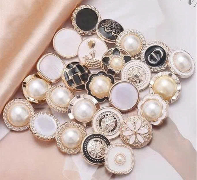 Tổng hợp nút áo kiểu size 1.5cm dành cho áo kiểu, áo len, tay áo vest