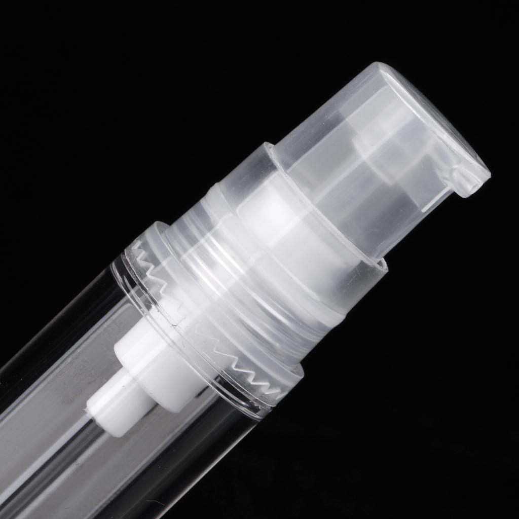 10pcs 10ml Airless Vacuum Pump Tubes Travel Cosmetic Containers Bottles