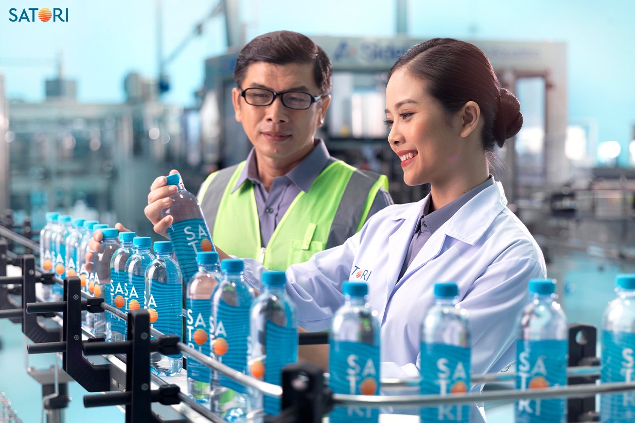 Combo 2 Thùng Nước Tinh Khiết Hoàn Lưu Khoáng SATORI 1.5L