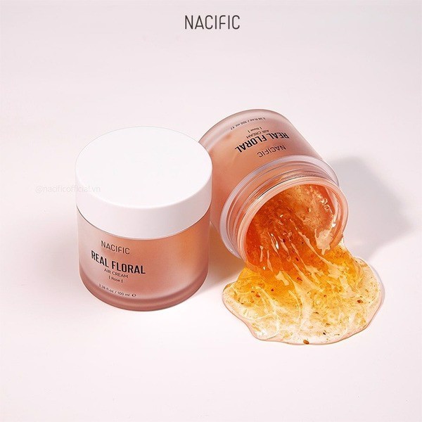 Kem dưỡng hoa hồng NACIFIC Real Floral Air Cream Rose 100ml