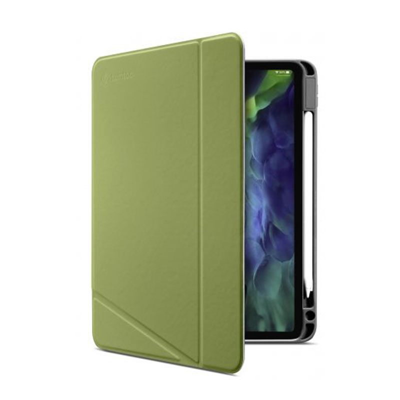 Bao da TOMTOC dành cho iPad Pro 12.9 inch từ tính đa góc SMART-TRI-B02-004 hỗ trợ sạc không dây APPLE PENCIL - Hàng chính hãng
