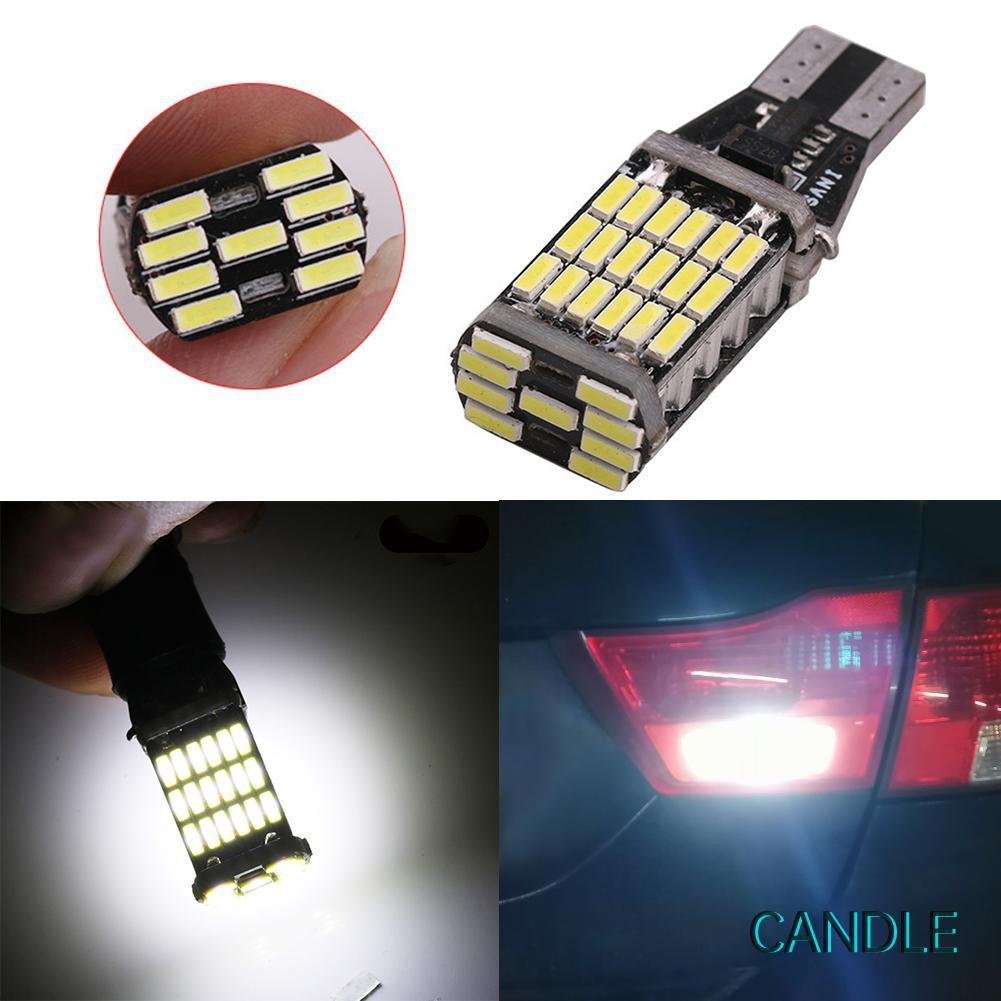 Bóng Đèn Led T15 W16W 4014 45 Smd 12v Chuyên Dụng Cho Xe Hơi