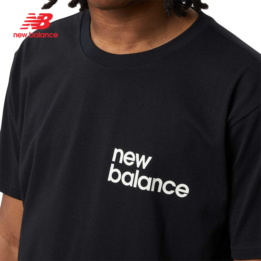 Áo thun thời trang nam New Balance LIFESTYLE T-SHIRT M BLACK - MT23513BK (form quốc tế)
