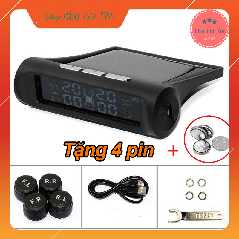 Cảm biến áp suất lốp ô tô VAN NGOÀI TPMS màn hình LED chống nước chuẩn IP67