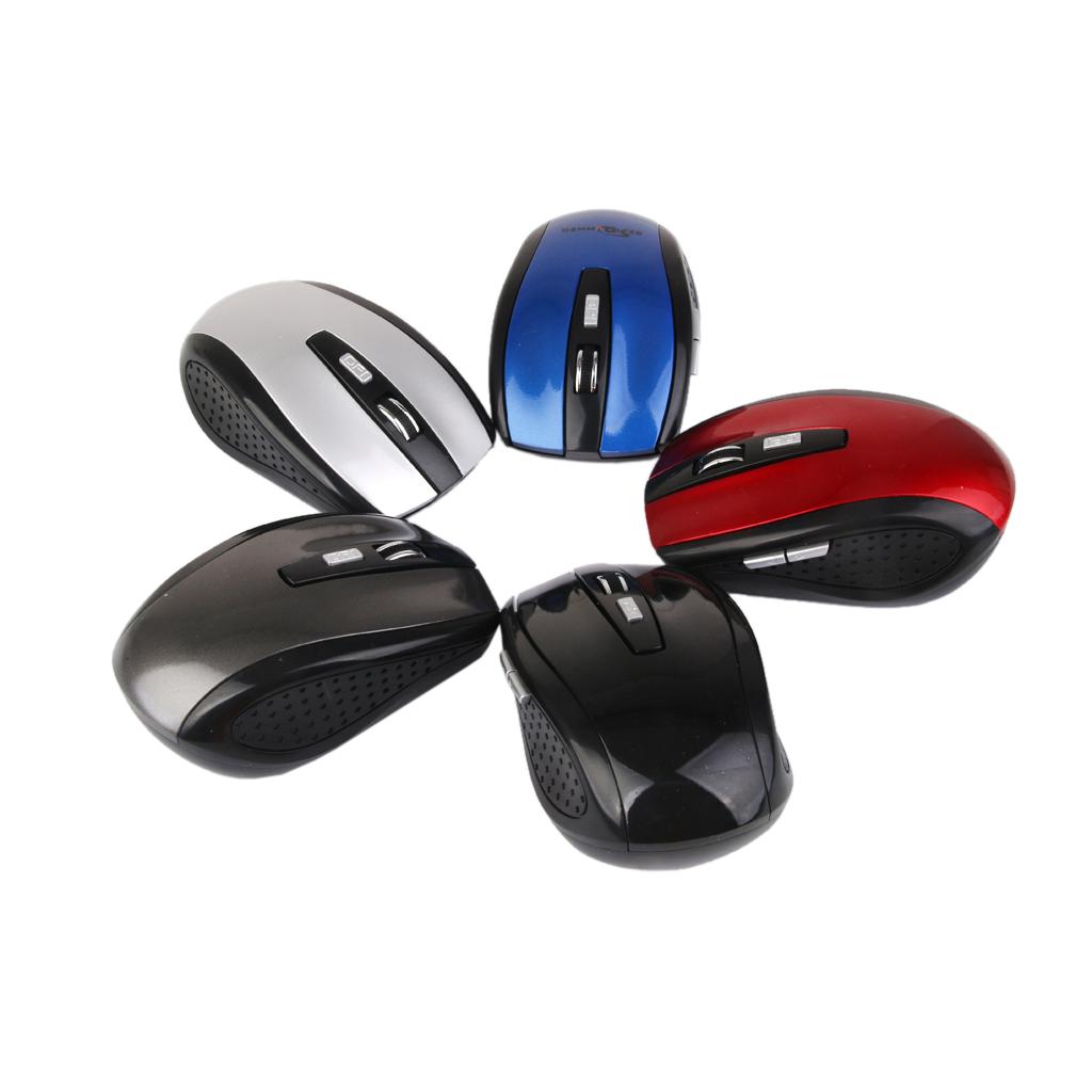 1600dpi Wireless Optical Mouse Mice +2.5inch Hard Drive Case for PC