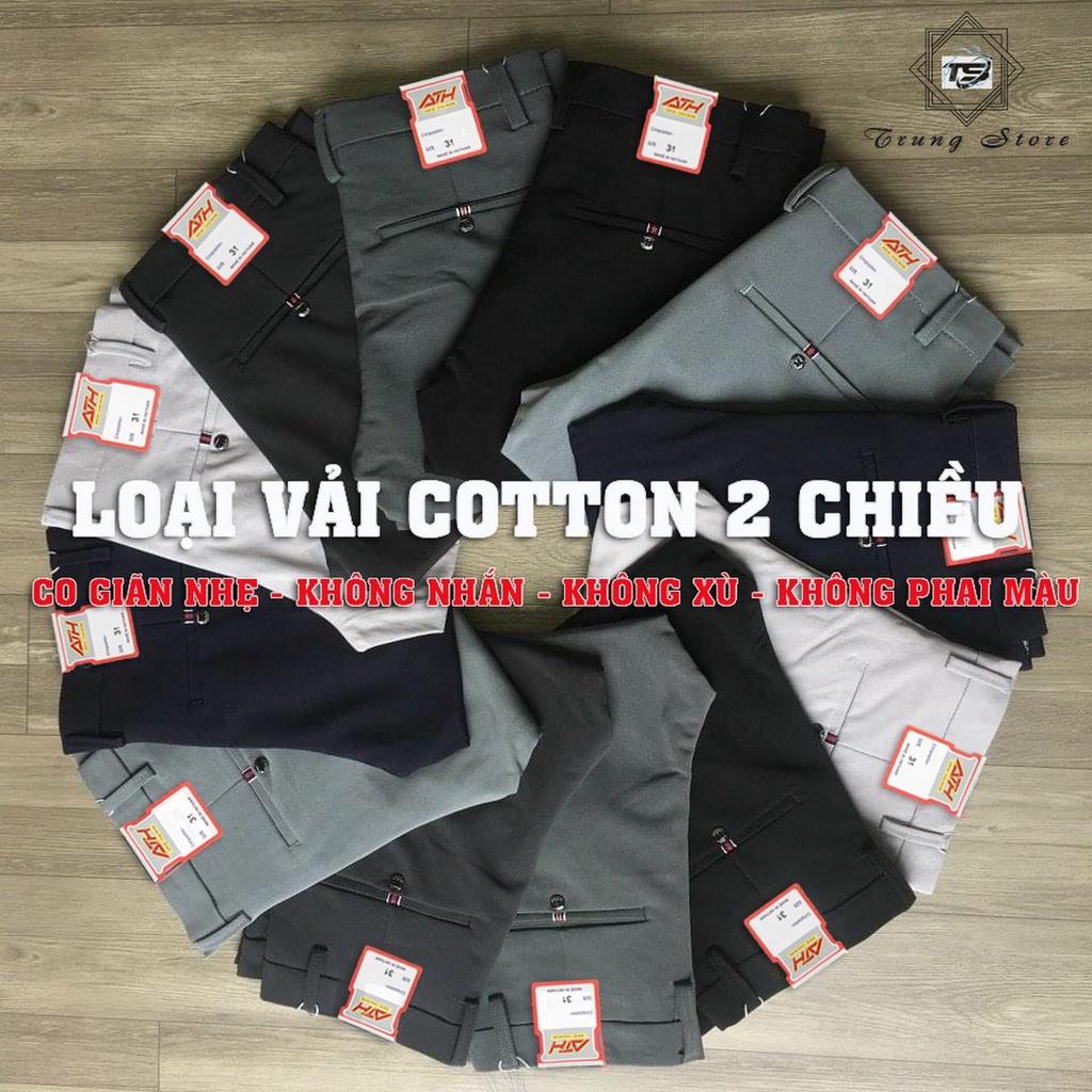 Quần Short Nam Tây Âu Vải COTTON 2 CHIỀU Chống Nhăn Chống Xù Quần Tây Nam Ngắn Dáng Đẹp Form Ôm Hàn Trẻ Trung