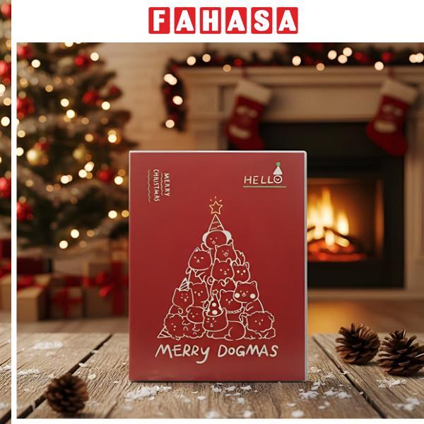 Sổ Note Christmas Cat-Dog - Kẻ Ngang - 144 Trang 100gsm - The Sun 01