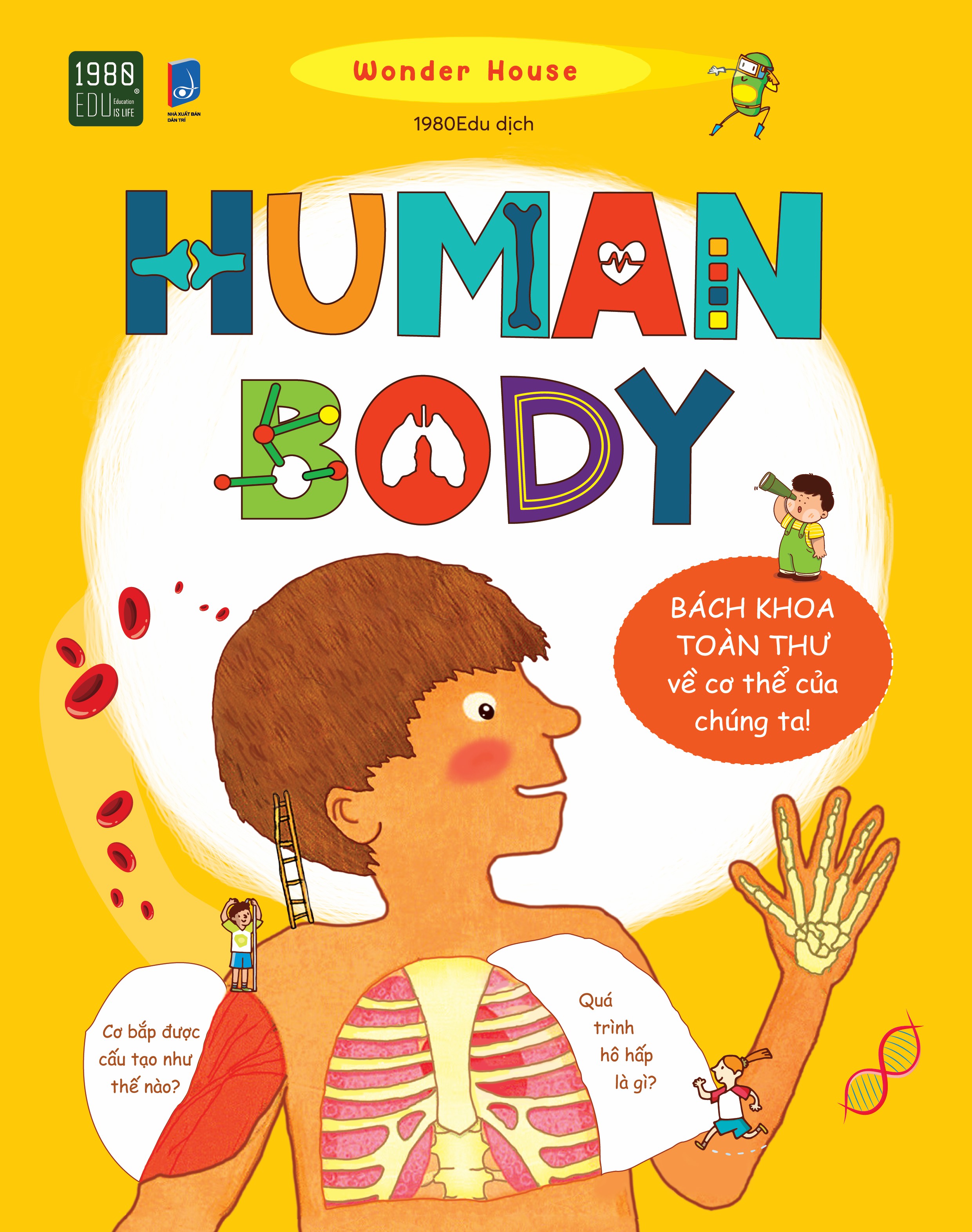 Sách - Human Body: Bách khoa toàn thư về cơ thể của chúng ta (Bìa cứng) - 1980BOOKS