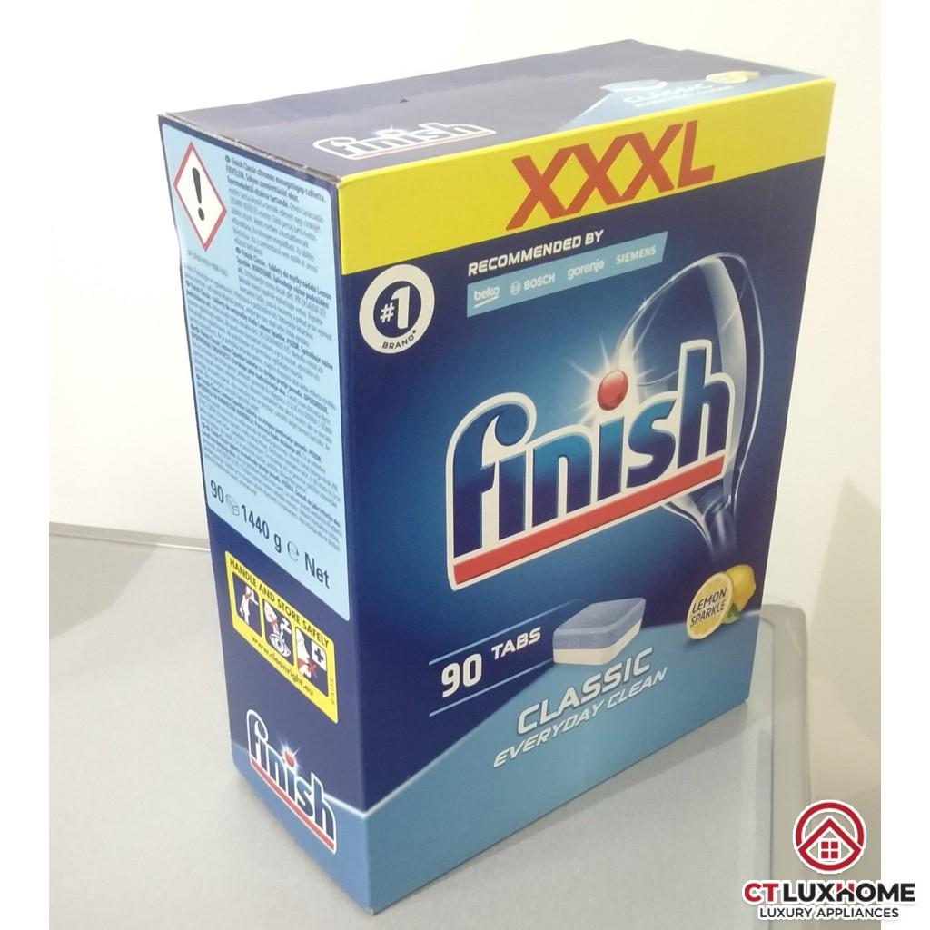 Viên rửa bát Finish Classic hương chanh 90 viên