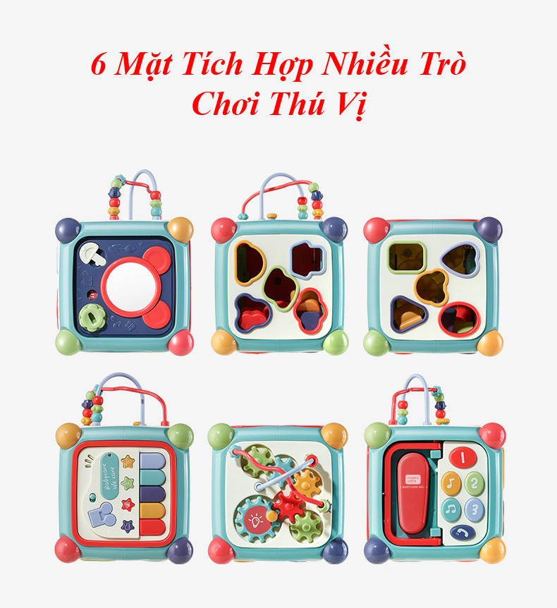 Hộp Đồ Chơi Đa Tương Tác Phát Triển Trí Tuệ- BabyCare