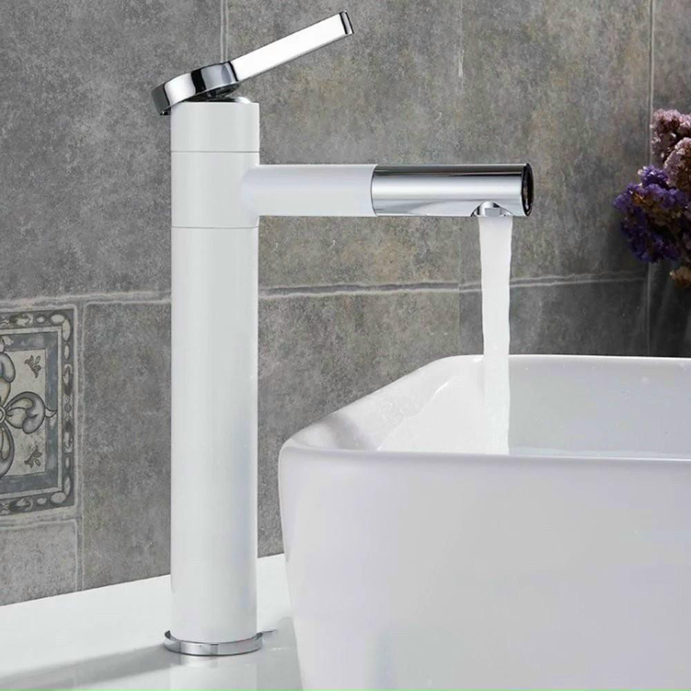 vòi lavabo kiểu sơn tỉnh điện siêu bền đẹp