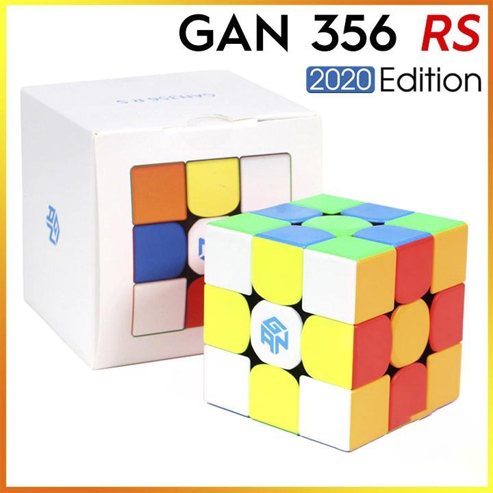 Rubik Gan 356 Rs cao cấp 3x3 stickerless hàng xịn xoay mượt