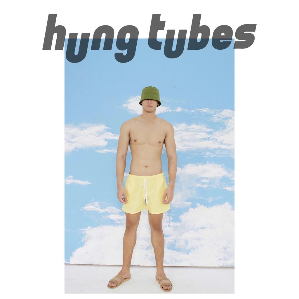 Quần ngắn, quần tà lỏn chất cotton kate phối polys nhẹ để thể thao đi tập gym Hung Tubes