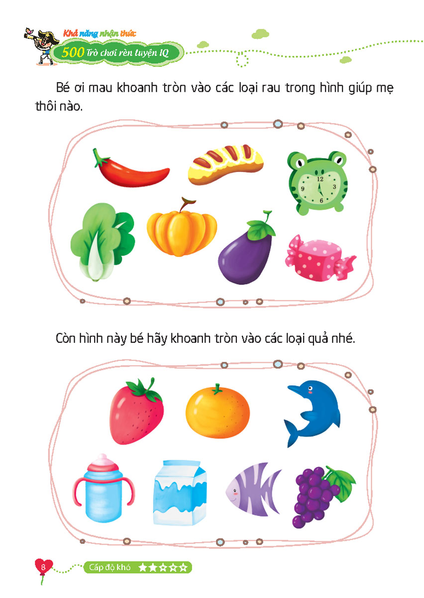 500 Trò Chơi Rèn Luyện IQ - Khả Năng Nhận Thức _MT