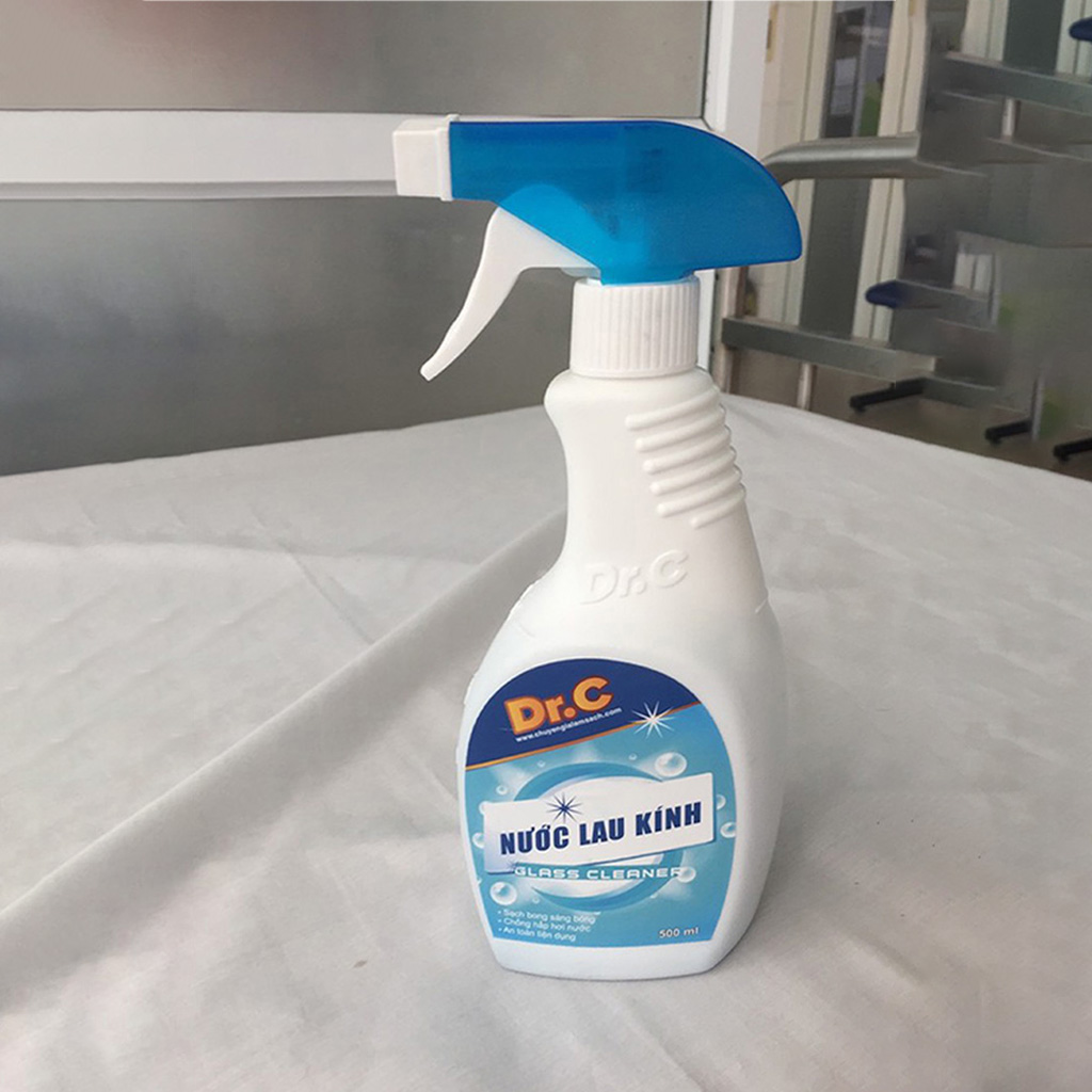 Nước lau kính Dr.C 500ml Chính hãng