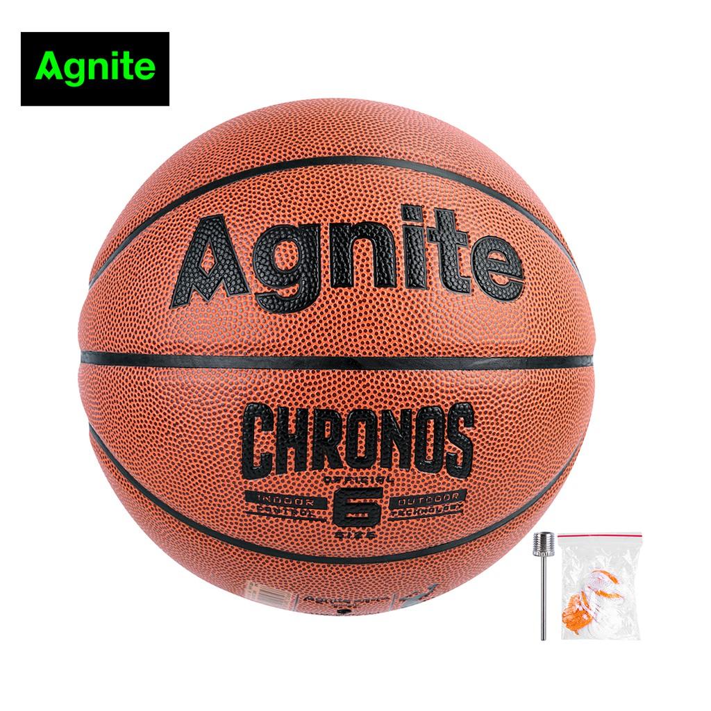 Bóng rổ da PU Agnite cỡ số 6 - F1158