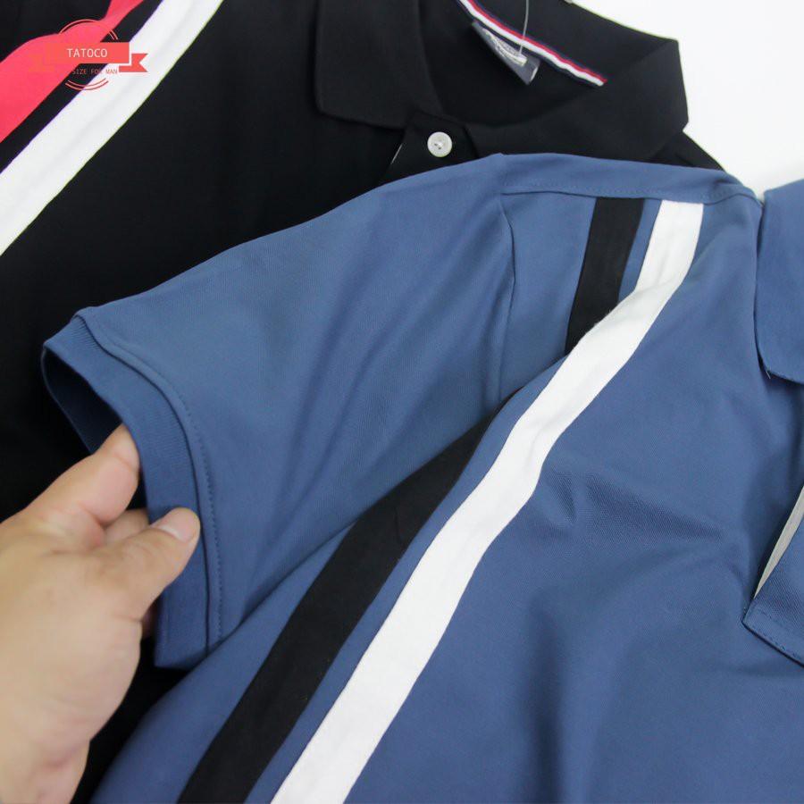 áo thun có cổ size lớn - áo polo big size 80-150kg ( hình thạt- hàng chất