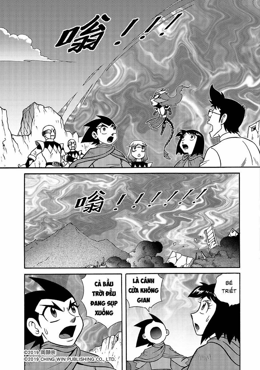 Hiệp Sĩ Giấy A chapter 12.1 3