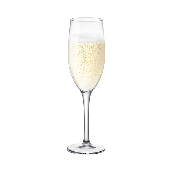 Ly Champagne thủy tinh cao cấp Bormioli New Kalix 170ml - Sản xuất tại Ý - Hàng chính hãng