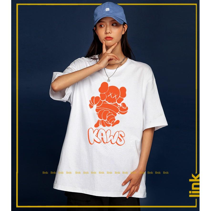 Áo thun KAWS BÉO siêu đáng yêu tay lỡ form rộng
