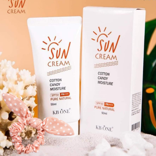 Kem Chống Nắng KBONE 50ml SPF50/PA+++, Tặng Cột Tóc Nữ Tính Ngẫu Nhiên