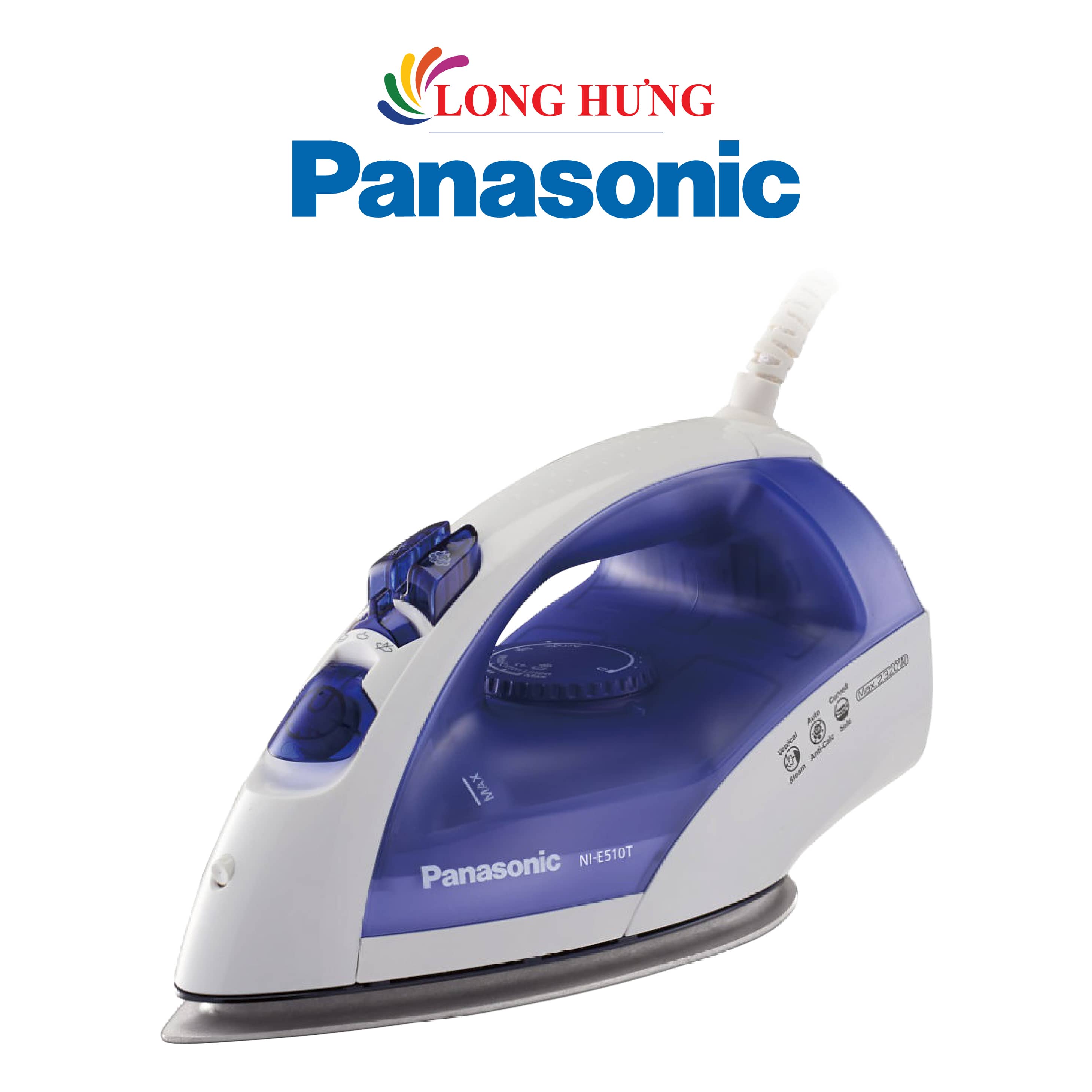 Bàn ủi hơi nước Panasonic NI-E510TDRA - Hàng chính hãng