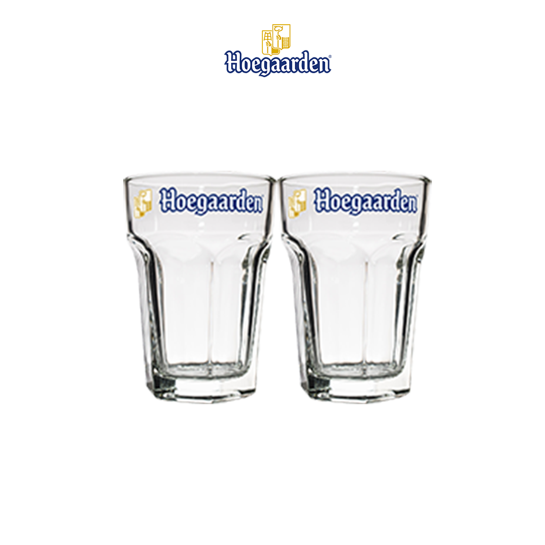 [Gift] Combo 2 Ly Thủy Tinh Hoegaarden 250ml