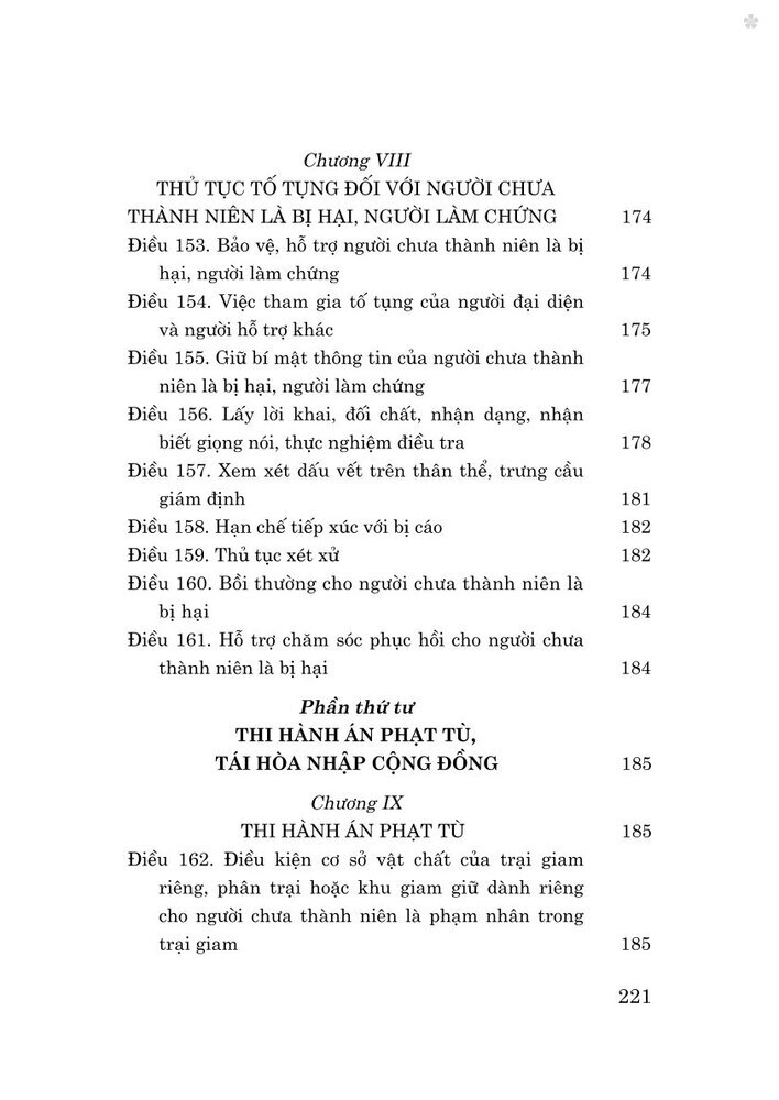 Luật Tư pháp người chưa thành niên năm 2024 (sửa đổi, bổ sung năm 2025)