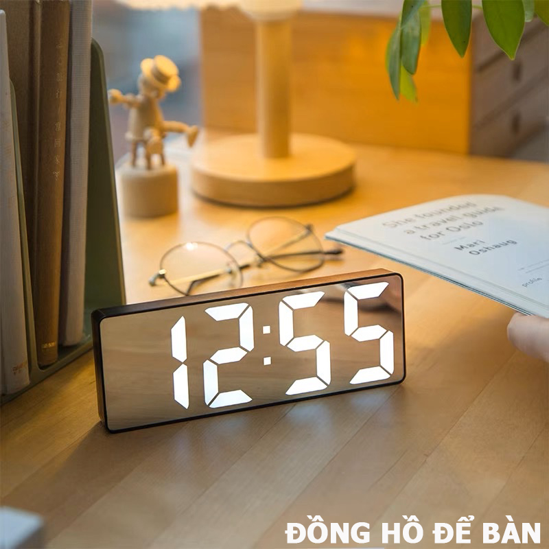 Đồng Hồ Led Để Bàn; Đồng Hồ Báo Thức Điện Tử; Đồng Hồ Mini Cho Bé