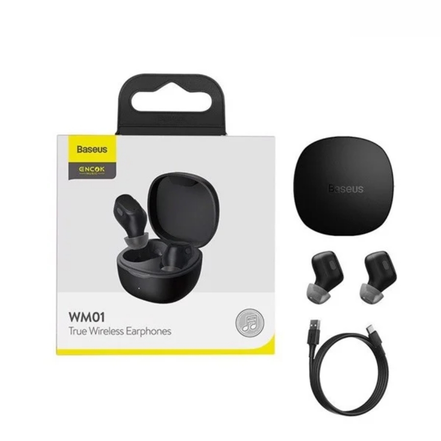 [Chính Hãng - Sẵn] Tai nghe Bluetooth Baseus Encok True Wireless Earphones WM01 LV809-WL