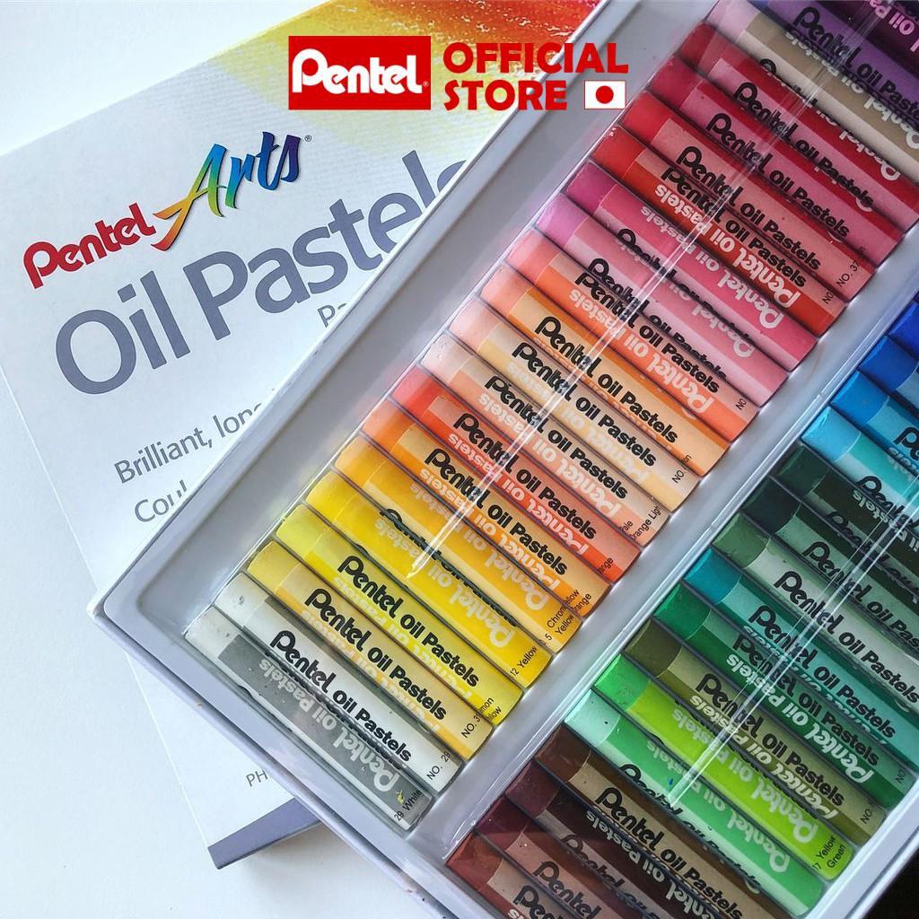 Bộ 15 Màu Sáp Vẽ Lên Vải Pentel PTS-15 | An Toàn Không Độc Hại | Pentel Arts Fabric Fun PTS15